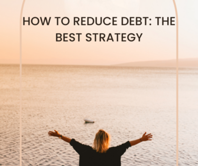 HOW TO REDUCE YOUR DEBT