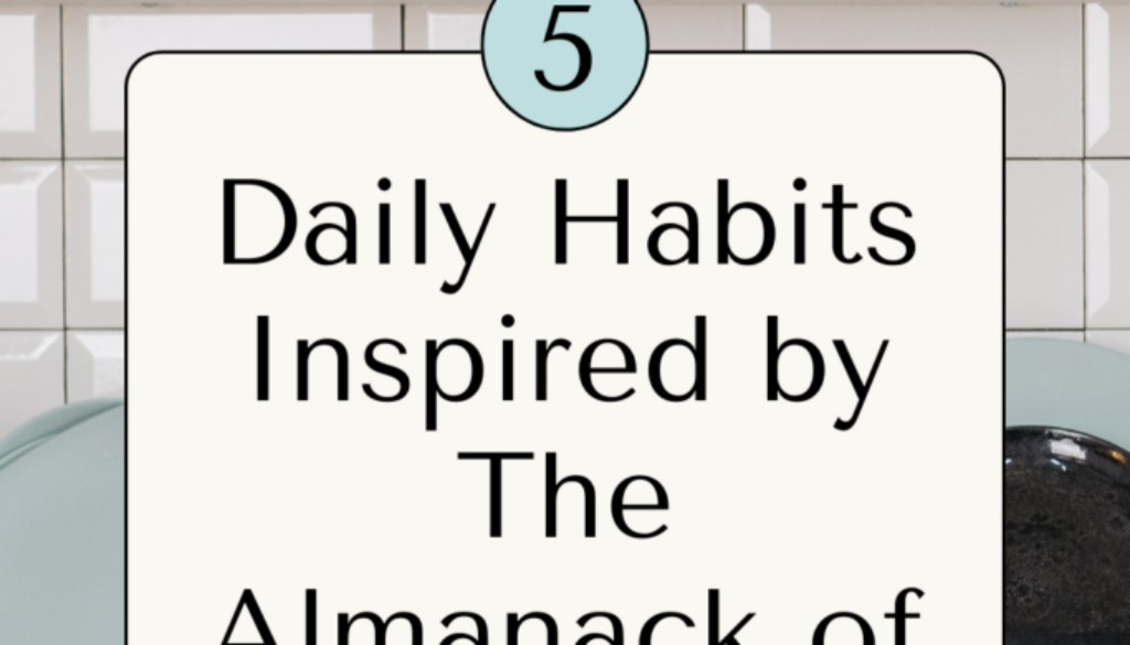 5 habit from the book The